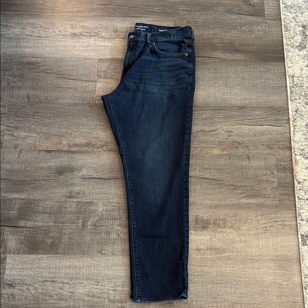 Banana Republic Dark Blue Straight Men Jeans